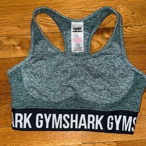 Gymshark Heathered Green Sports Bra